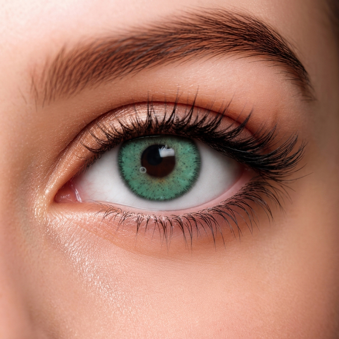 Magic Green — lens close up