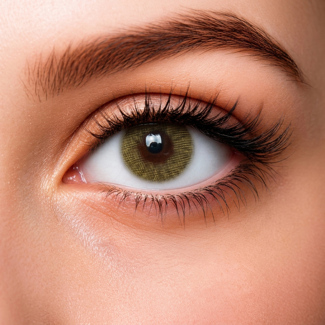 Yellow Green — lens close up