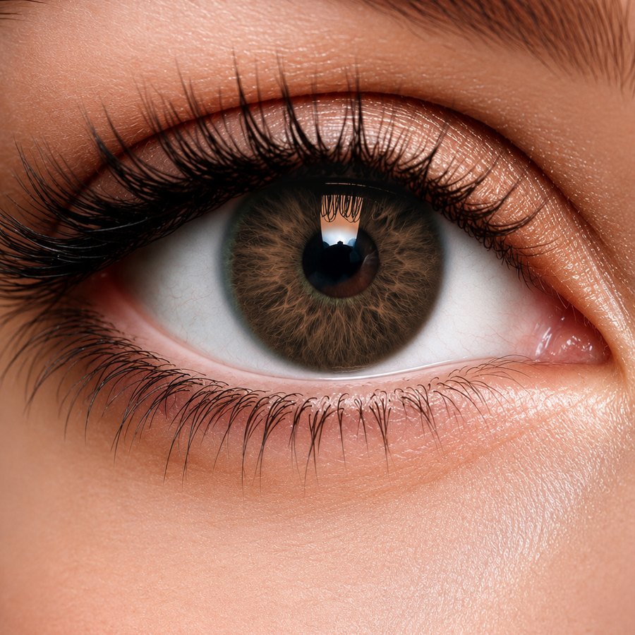 Bare eye