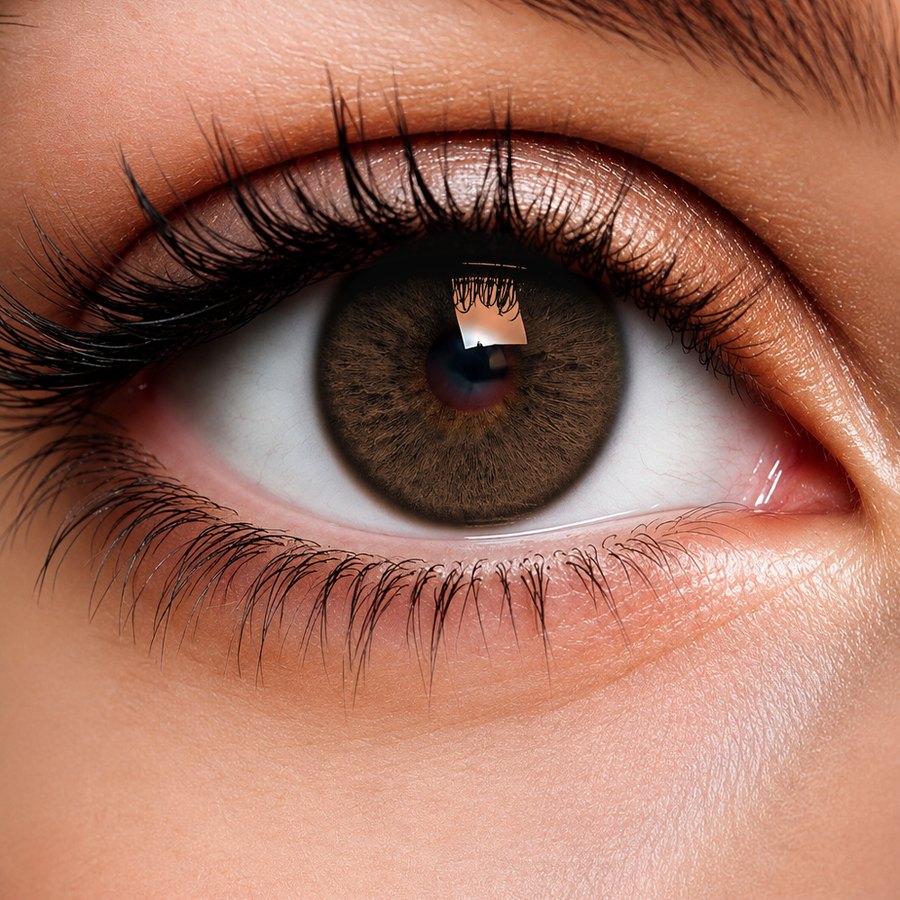 Bare eye